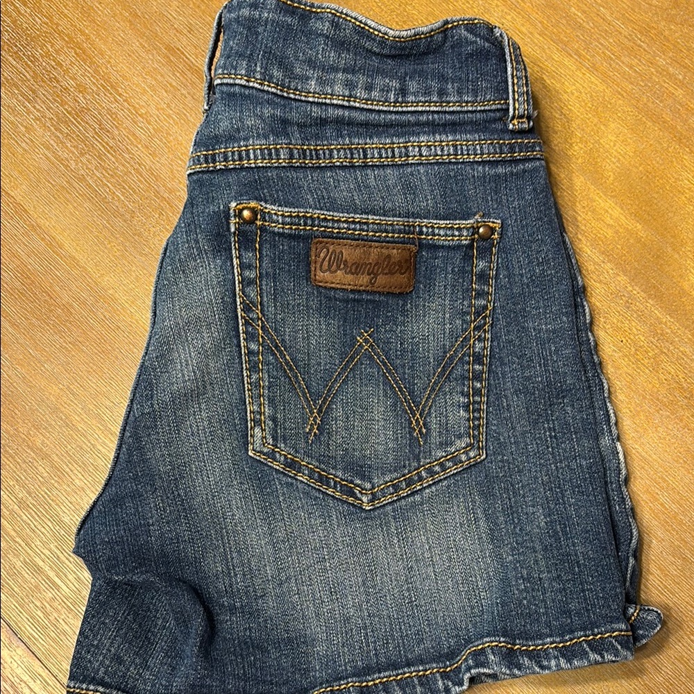 Wrangler Classic Blue Denim Shorts